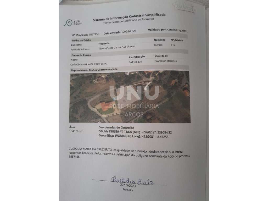 Terreno urbanizável em Távora Sao Vicente-4