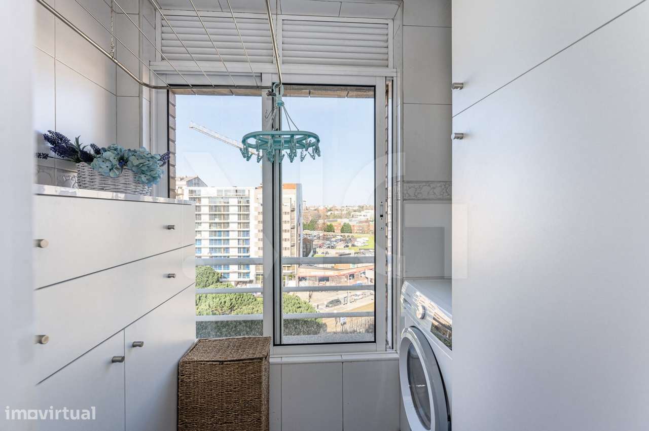 T3 Centro Matosinhos,Condomínio fechado,com varandas, garagem,arrumos-24