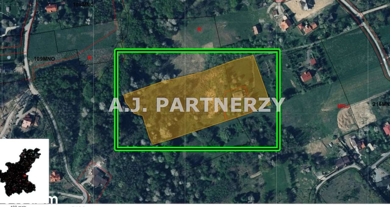 Widokowa działka w Lednicy k.Wieliczki-14