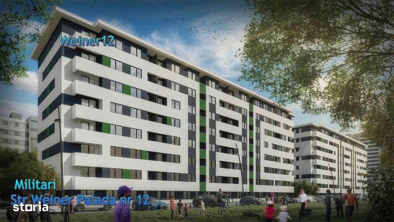 WEINER 12 Residence - Direct Dezvoltator - Apartament 3 cam decomandat - Imagine principală: 1/6