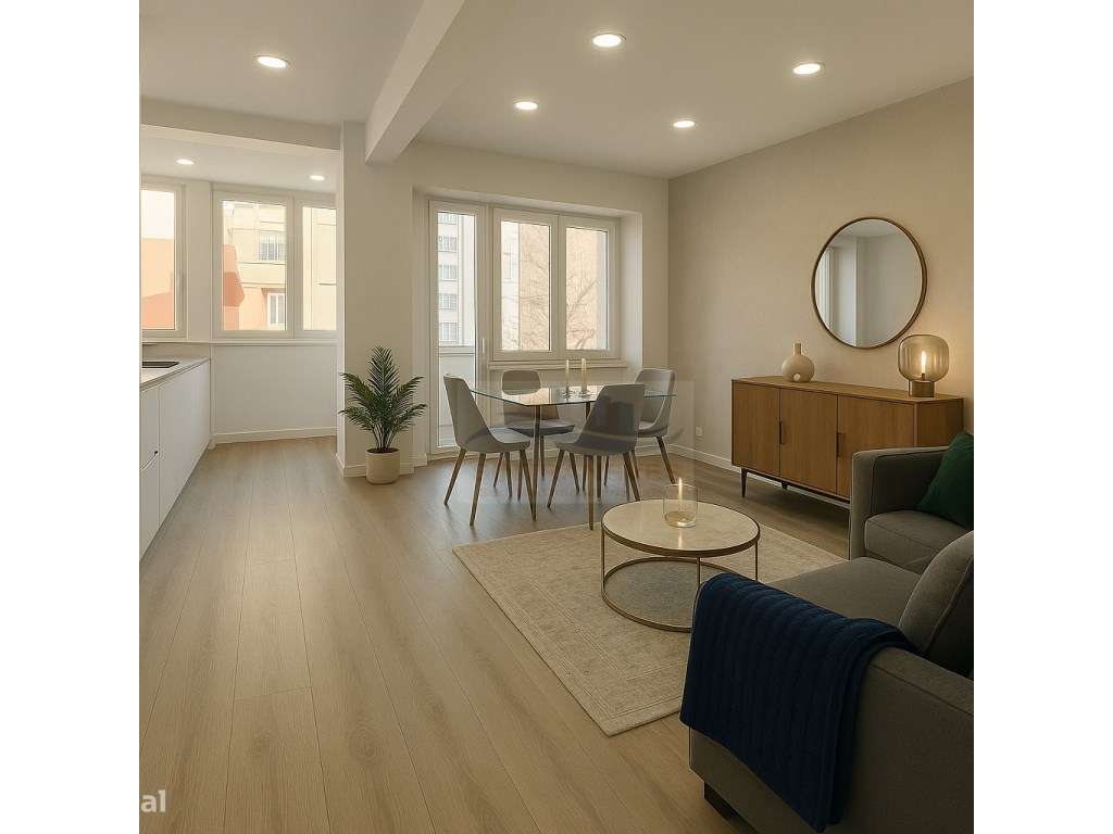 Charme Contemporâneo - T3 Requintado com Duas Frentes e Suíte - Grande imagem: 2/5