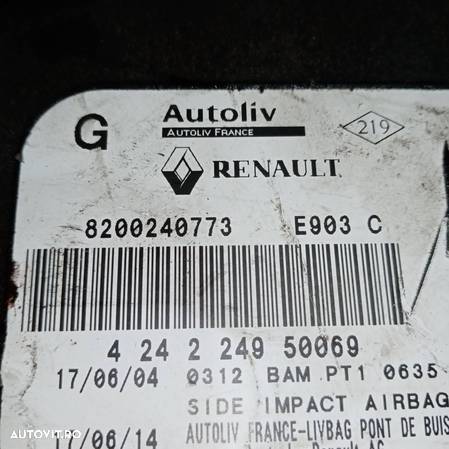 Airbag scaun stanga Renault Espace IV | 8200240773 - 3