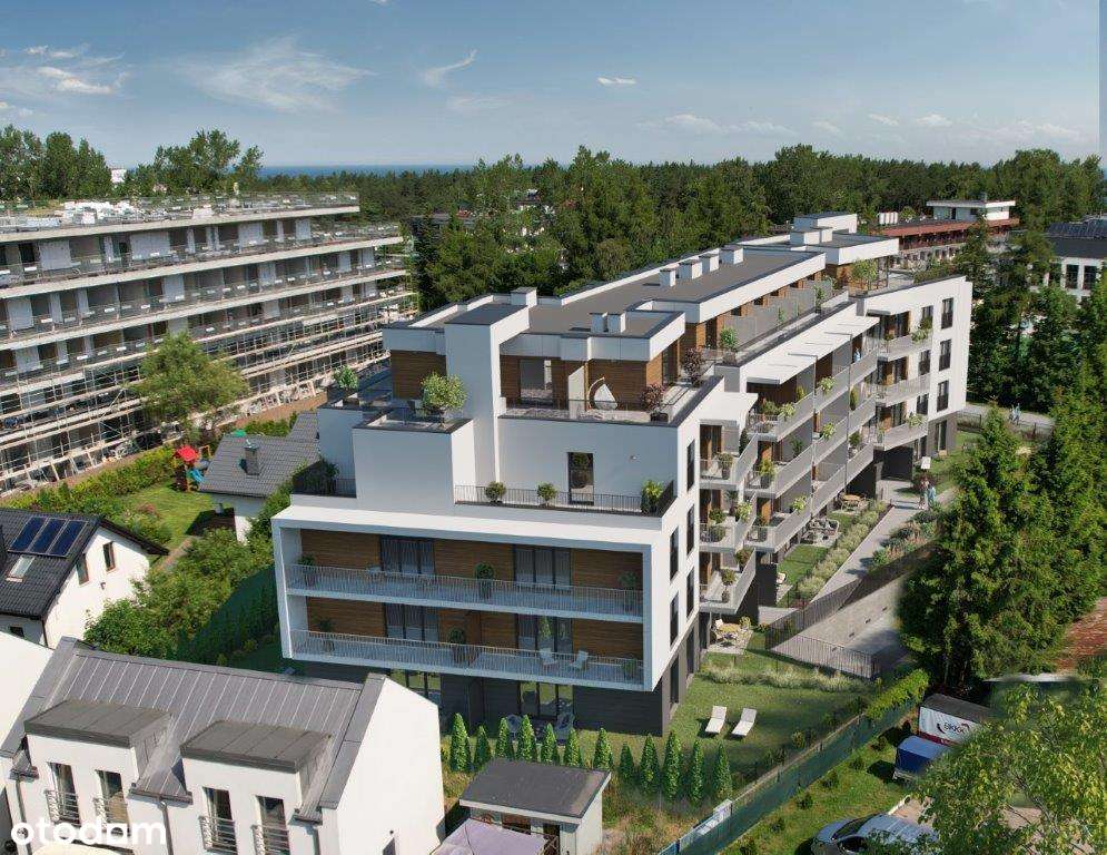 Nowy Apartament Jastrzębia Góra z ogródkiem wykończony-8