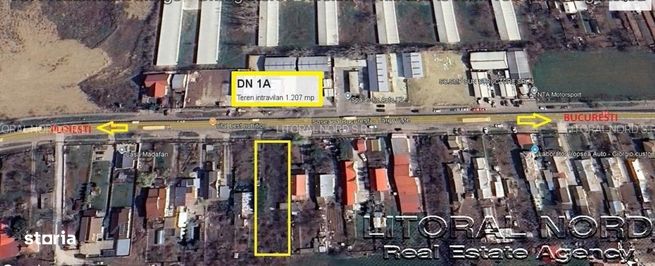 Comision 0% -Com.Crevedia,Sat. Manastirea,teren 1.207mp,desch. la DN1A-0