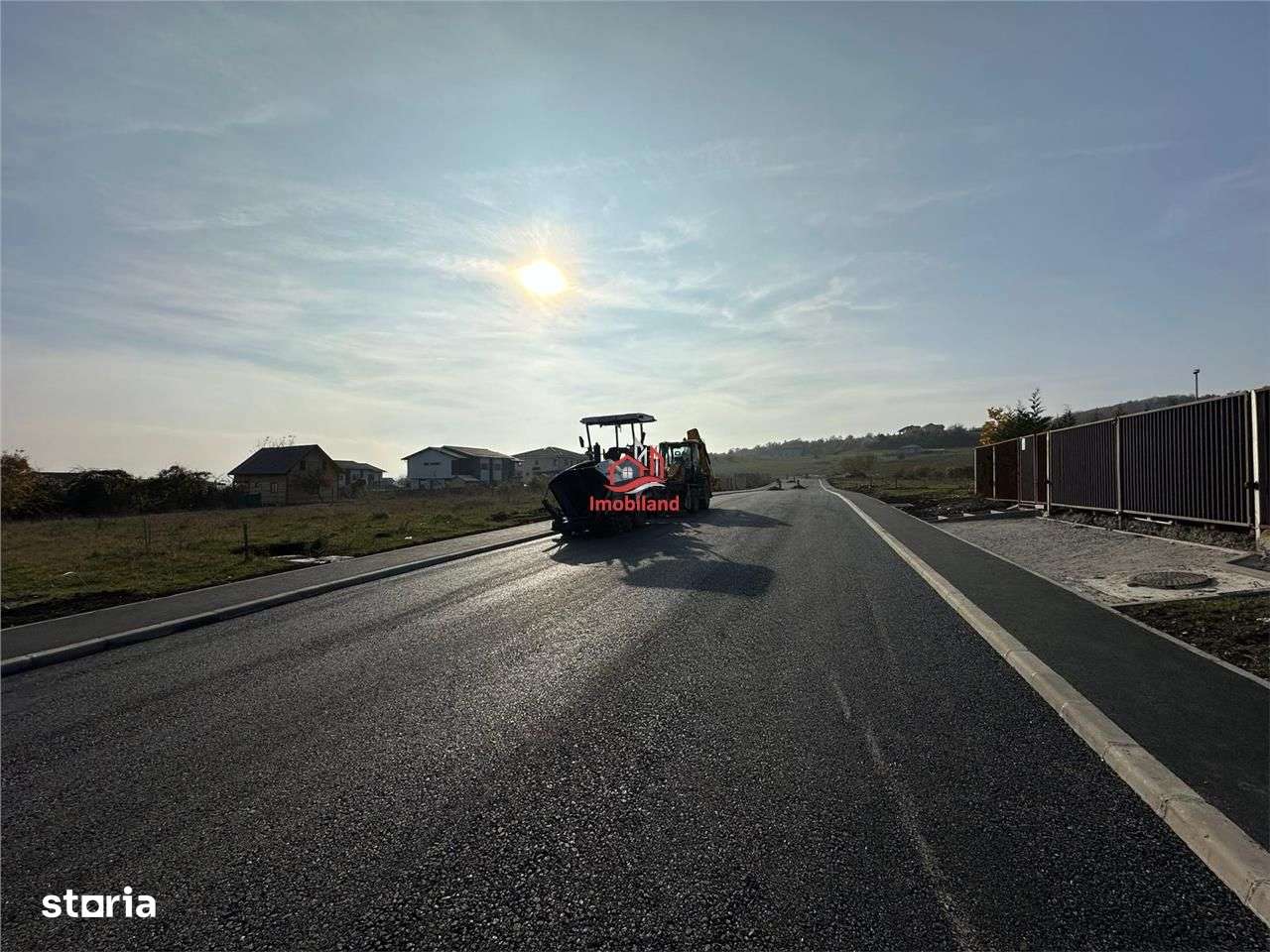 Teren intravilan cu PUZ,PUD si utilitati pentru casa sau duplex, la st-3