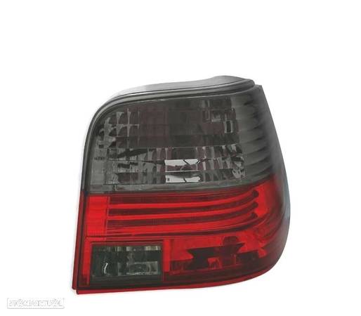 FAROLINS TRASEIROS GOLF 4 MK IV 97-03 VERMELHO ESCURECIDO - 6