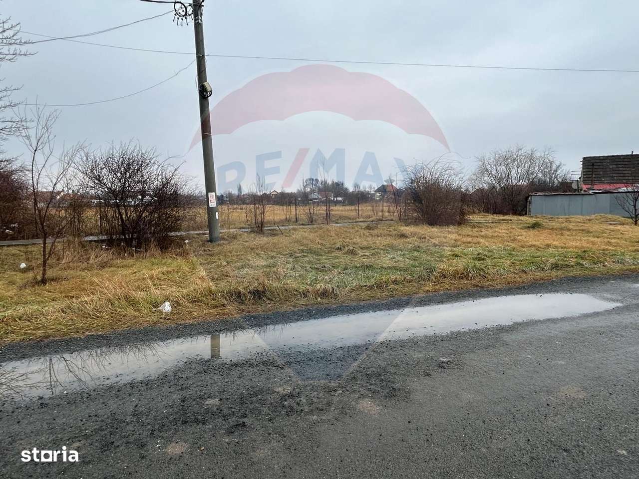 Teren Intravilan 9866 mp. Dublu front stradal. - Imagine principală: 2/9