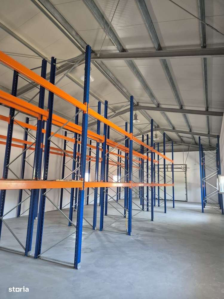 Hala 300 mp + 80 mp birouri, teren 1000 mp, mobilată - Catamarasti - Imagine principală: 2/10