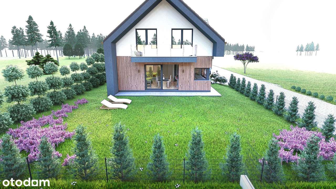 Bibice, ul. Tadeusza Kościuszki – Nowoczesny dom, stan deweloperski - Pełny obrazek: 3/10