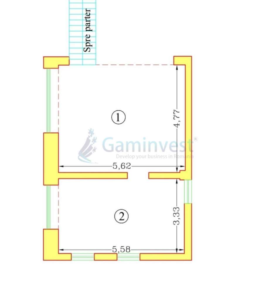Spatiu comercial ultracentral de 315 mp,Oradea,Bihor,Gaminvest,V4221C - Imagine principală: 3/5