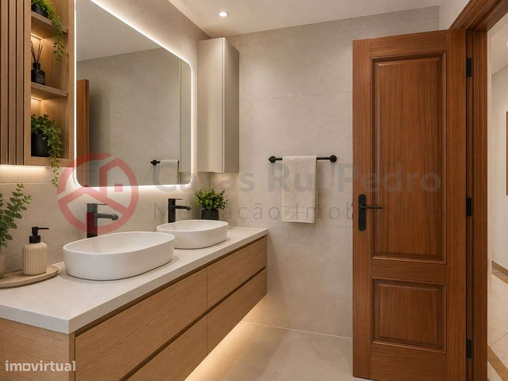 Apartamento T3 na Cova Piedade-14