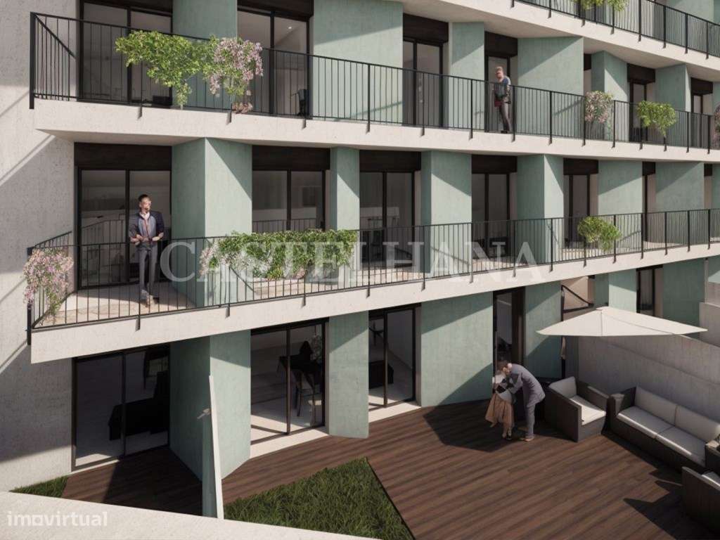 Apartamento T0, com varanda, na Rua Costa Cabral, Porto - Grande imagem: 4/32