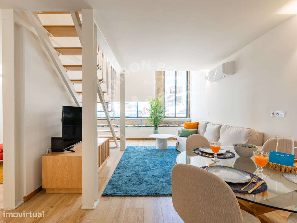 Apartamento T2 Duplex Totalmente Equipado e Mobilado no Bonfim, Porto - Grande imagem: 2/36