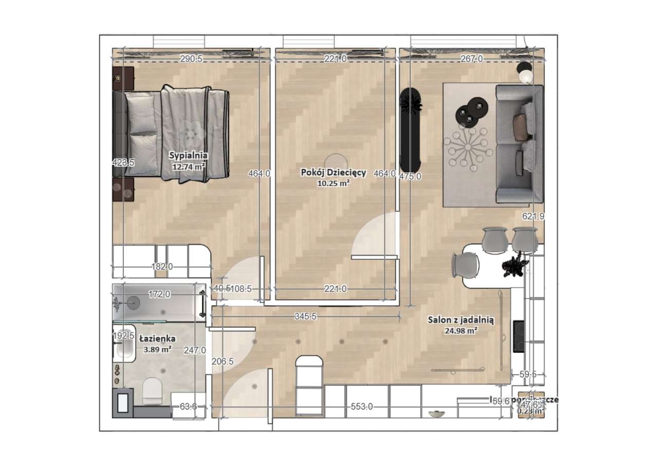 Rydlówka//Bez prowizji//Bez PCC//Wykończone//3 pok.-17