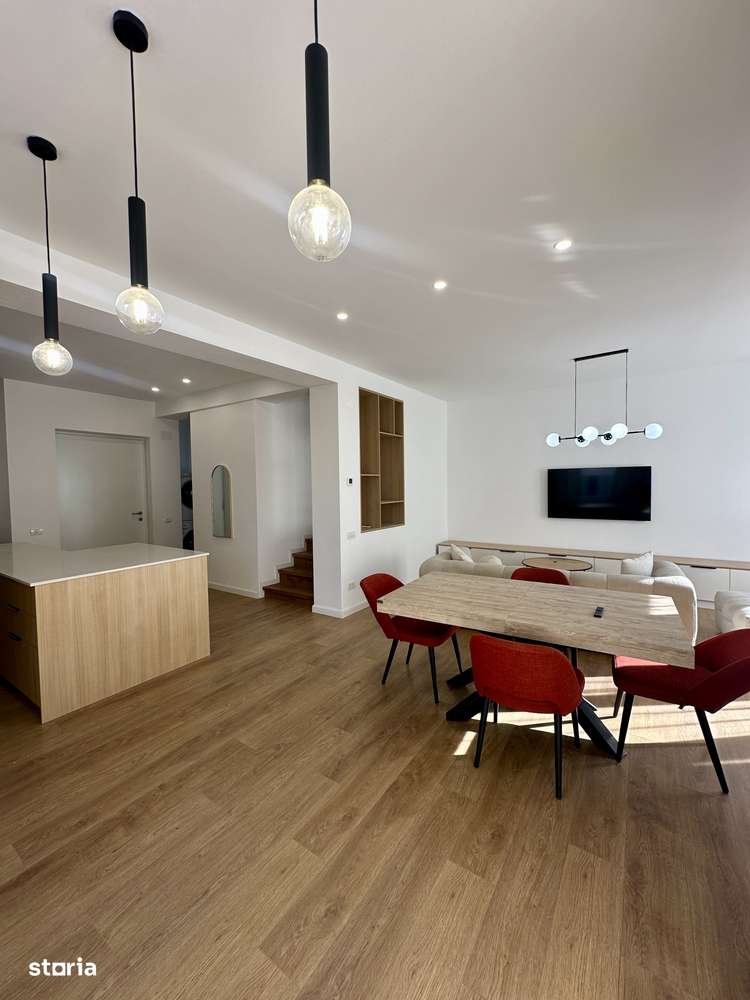 Vilă 5 camere mobilată și utilată în Pipera, ansamblu rezidential-0