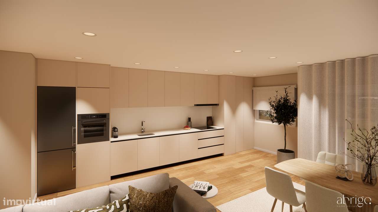 Apartamento T2 com varanda e garagem - Grande imagem: 3/10