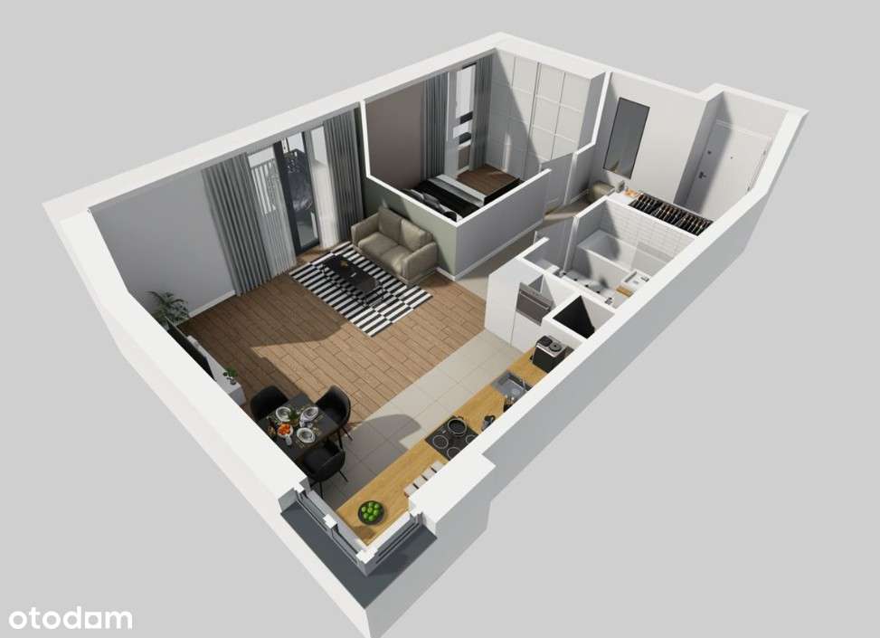 Wykończone mieszkanie dla pierwszego właściciela! - Pełny obrazek: 4/7