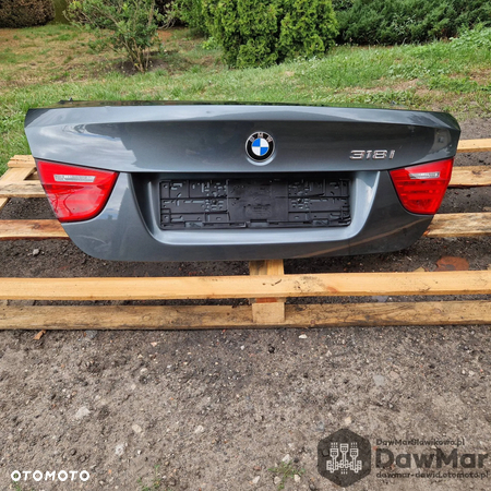 BMW E90 LIFT klapa tył Tasman Metlic - 6
