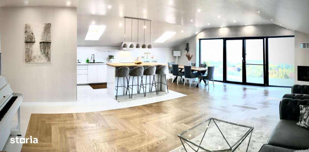 Casa cu panorama spre Cluj in Feleacu, 1000mp teren - Imagine principală: 2/13