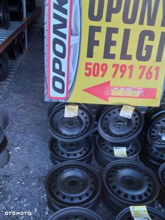 15 cali felgi stalowe VW AUDI SEAT SKODA MERCEDES KIA MAZDA OPEL  RENAULT FORD VOLVO BMW NISSAN - 10