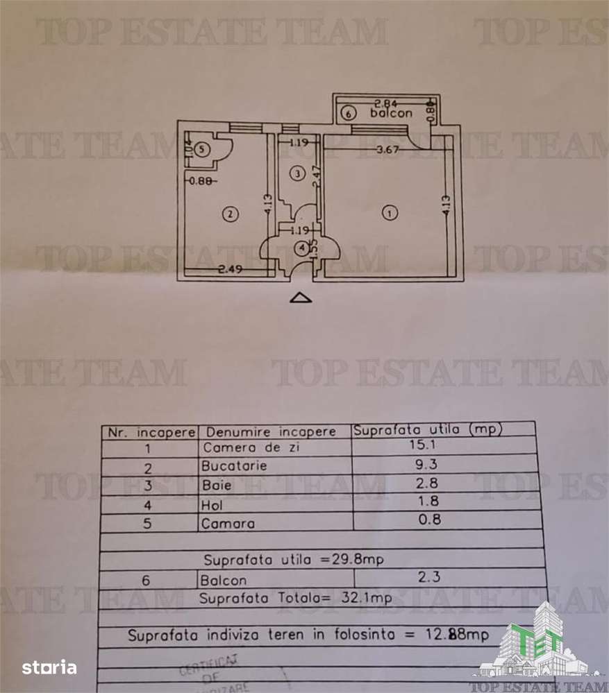 Apartament 1 camera - centru - Braila - vanzare-5