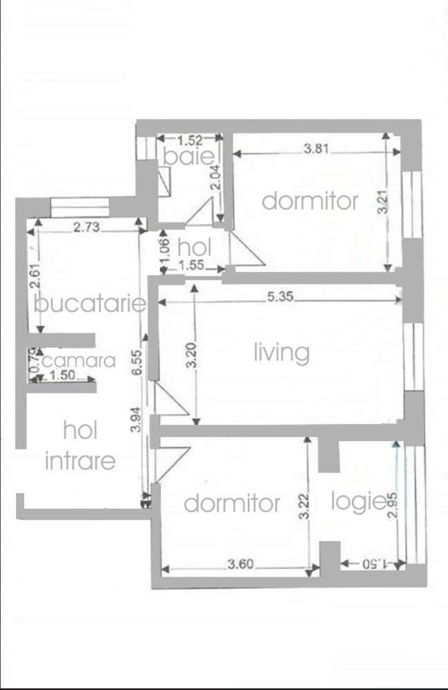Vanzare 3 camere, zona Calea Bucuresti-Somesul-0