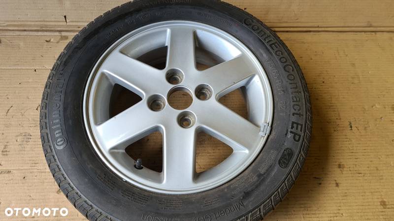 Suzuki Ignis Subaru G3X Justy Koło Zapasowe Et45 Opona felga aluminiowa oryginał 4x100 5jx14 - 3