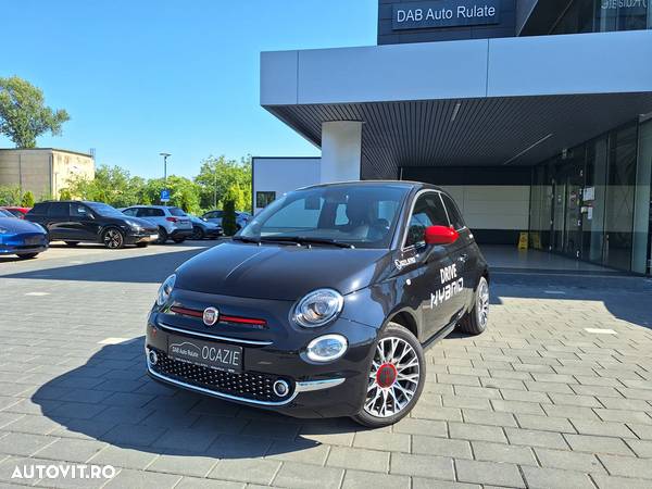 Fiat 500 Mild Hybrid 1.0 Red - 1