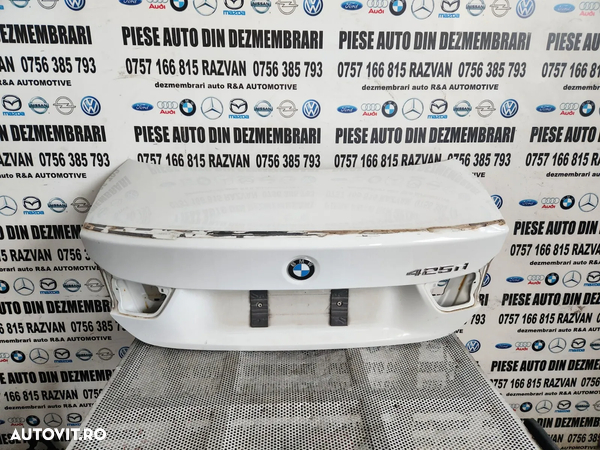 Capota Spate Portbagaj Haion Hayon Bmw Seria 4 Coupe F32 Motor N47D20D - Dezmembrari Arad - 2