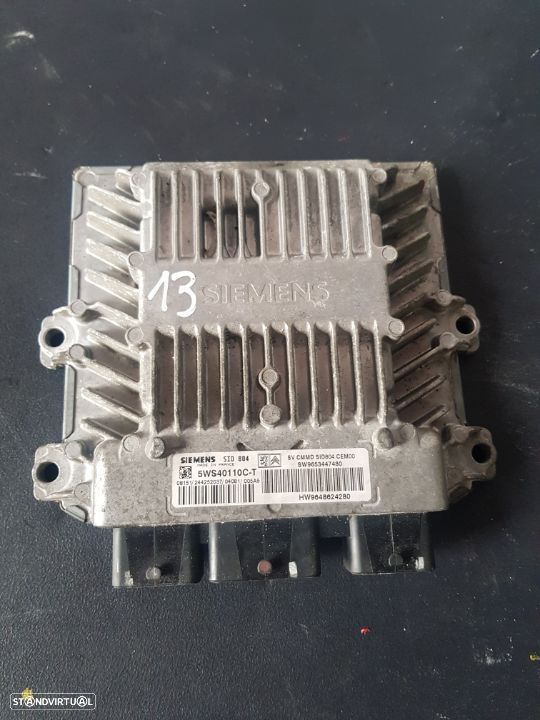 Peça - Centralina Motor Citroen C3 1.4 Hdi Ref. 9653447480