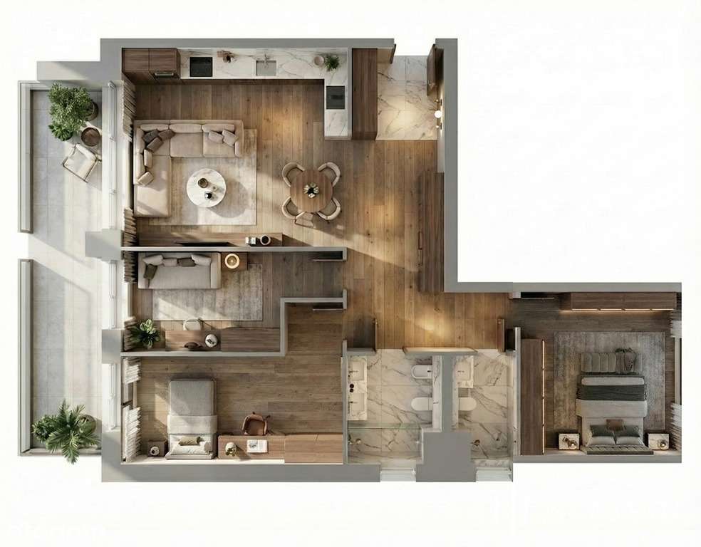 Apartament 100m² z loggią  | blisko centrum | NOHO-7