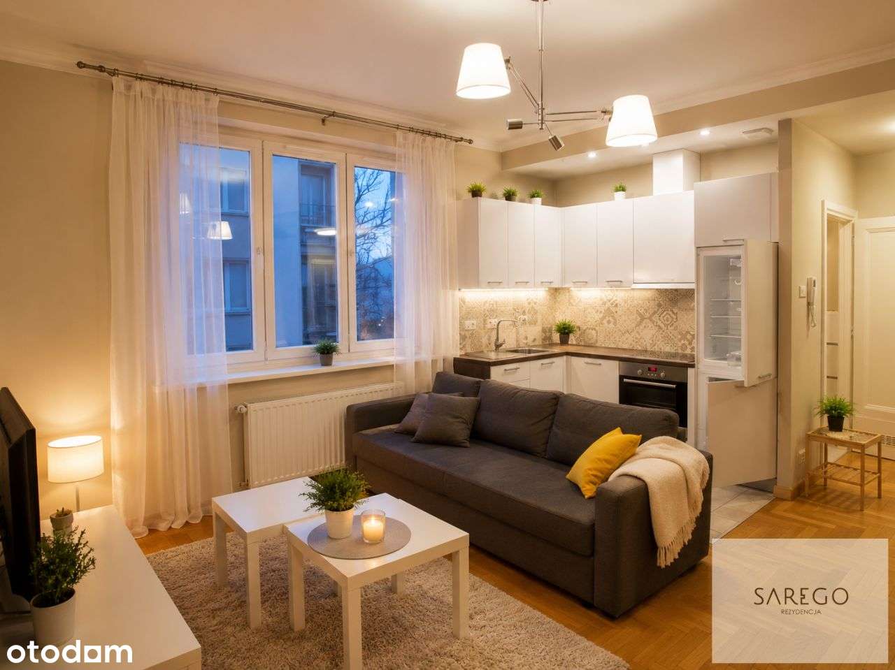 1-soban stan, 54 m²