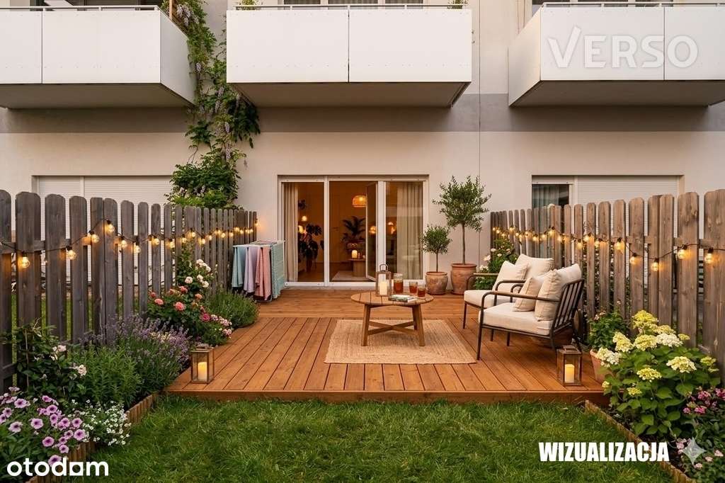 Mieszkanie z ogródkiem - Mglista MP + KM-14