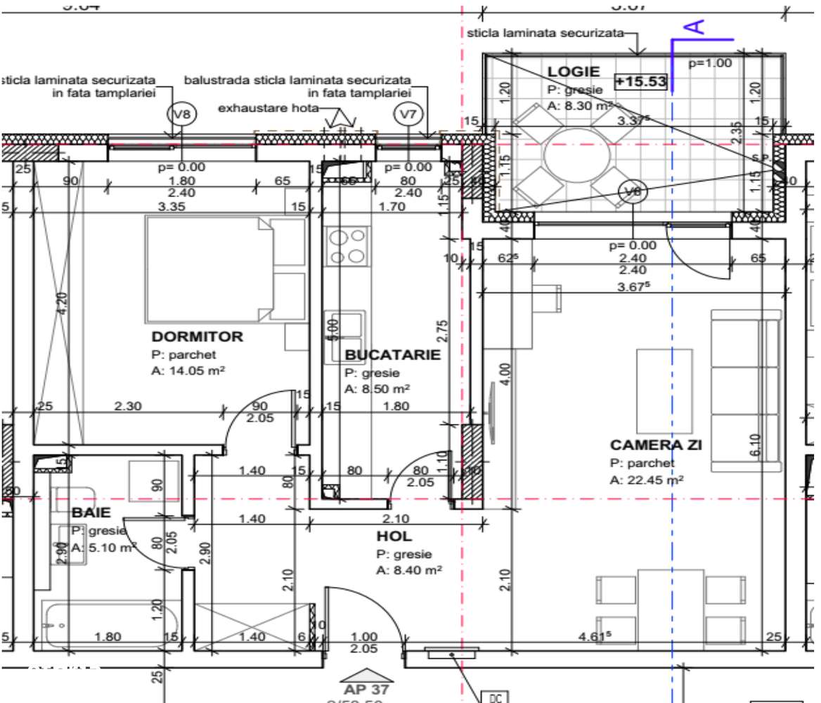 Apartament 2 camere zona Premium Andrei Muresanu de la Constructor - Imagine principală: 5/14