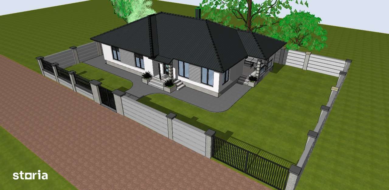 Teren cu proiect si autorizatie de constructie - Imagine principală: 5/9