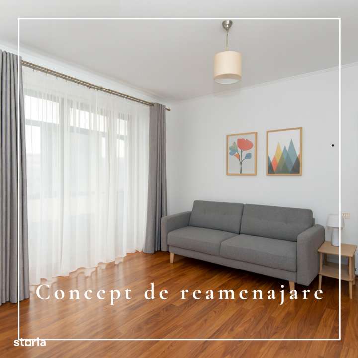 Apartament cochet cu 2 camere Gavana, mobilat si utilat, bloc 2010, Et - Imagine principală: 2/8