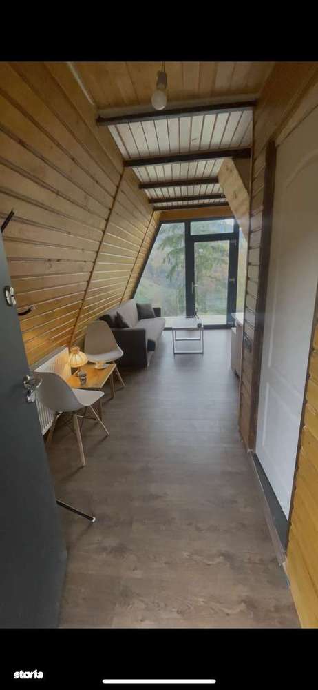 Cabana A frame Piatra Craiului/Toate utilit / 400/800m2 teren intravil - Imagine principală: 2/8