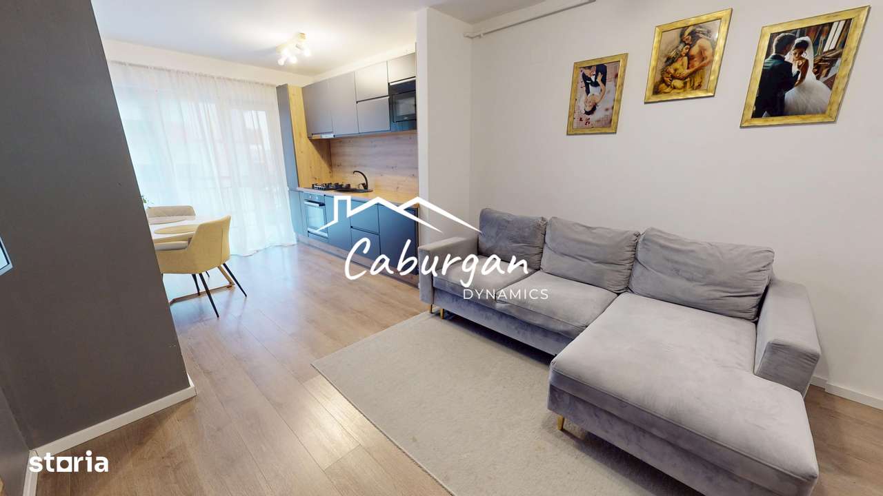 Ap cu 3 camere, 60mp utili, mobilat, etaj 2/8, bloc cu lfit, parcare - Imagine principală: 2/11