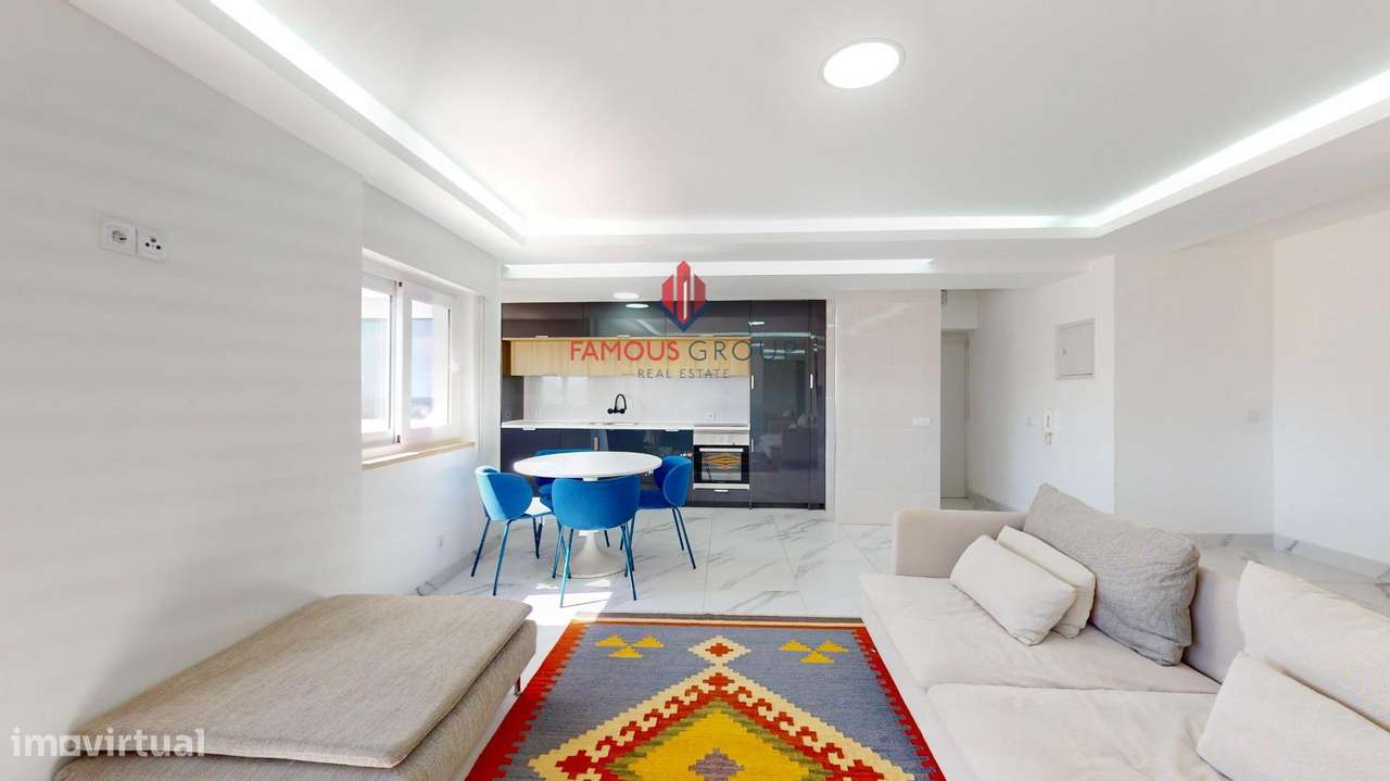 Penthouse T2 com vista rio perto da praia - Grande imagem: 5/31