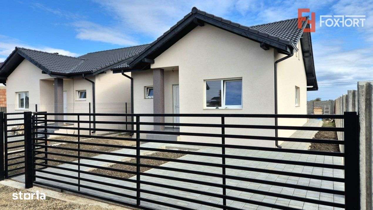 Duplex individual in Mosnita cu toate utilitatile si 360mp teren - Imagine principală: 2/11