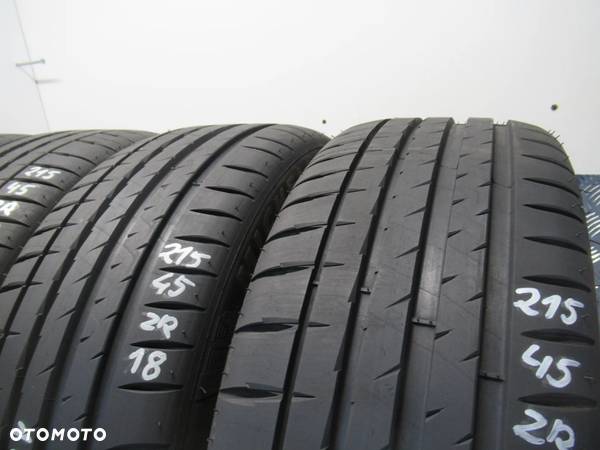 4x Michelin Pilot Sport 4 215/45/18 99Y nr.1820 7,4mm - 2