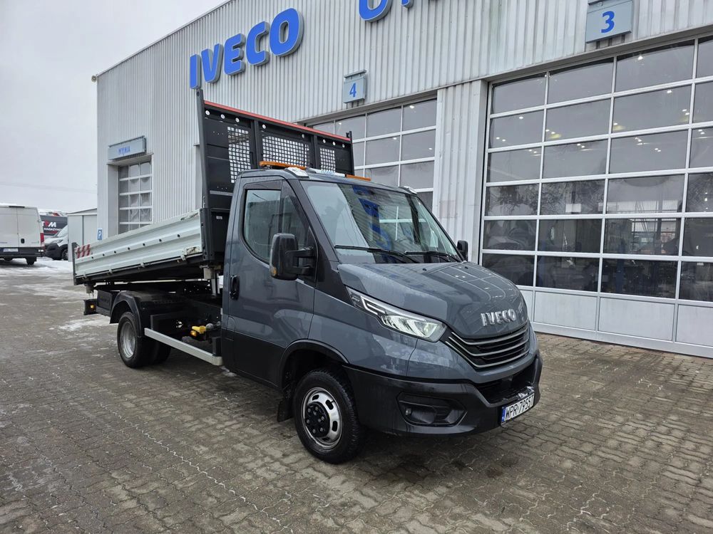 Iveco 50C18 Wywrotka Trój Stronna Krajowy ! Dmc 3500 kg ! Wzmocniony na kat B ! wywrotka 3600 Długa Hak 3500 kg ! Koguty