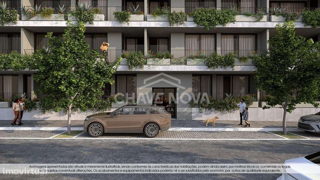 T3 Novo Último Piso c/ Terraço e Box em Santa Marinha (Coimbrões)-6