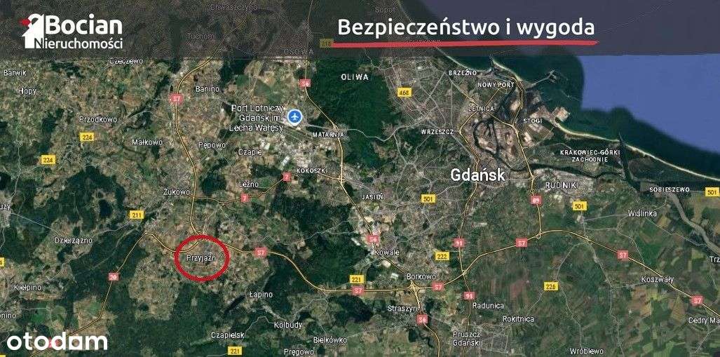 Kompleks płaskich działek nad jeziorem! Przyjaźń!-5