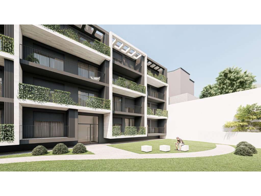 Apartamento T1 NOVO no coração de Braga - Grande imagem: 2/9