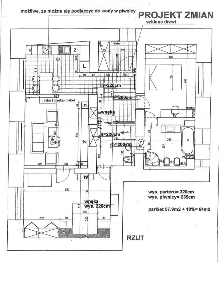 Przestronne 3 pok. w przedwojennej kamienicy-12