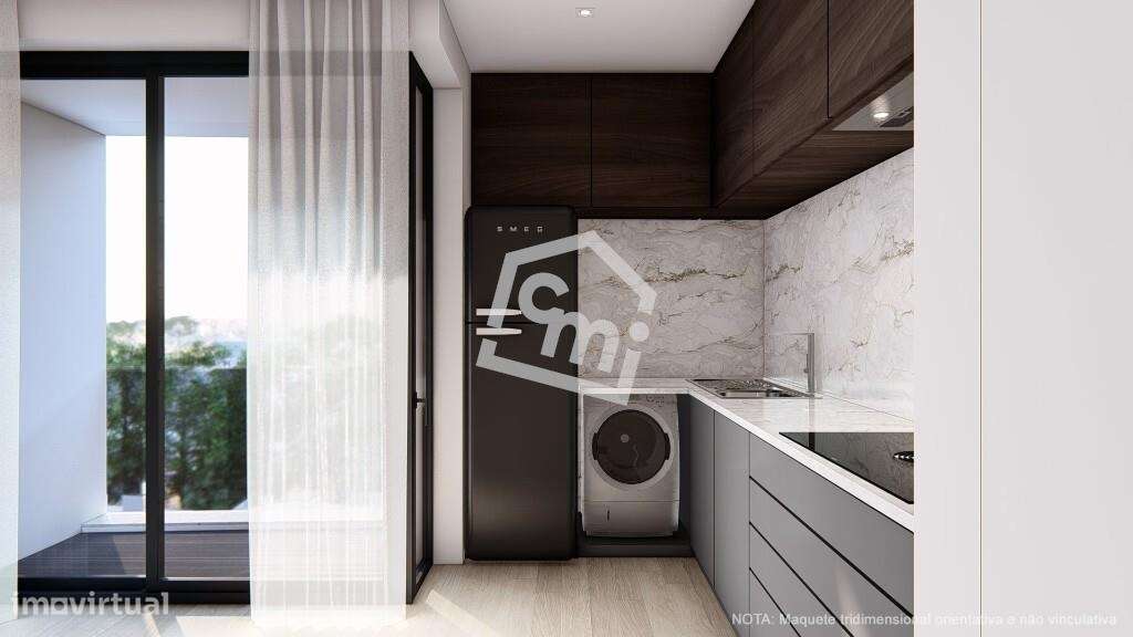 T2 Novo junto à principal estação de metro da Senhora da Hora com vara - Grande imagem: 4/18