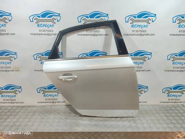 PORTA TRASEIRA TRÁS DIREITA AUDI A4 B8 8K2 SEDAN CARRO 8K5833052D FECHO PUXADOR - 1