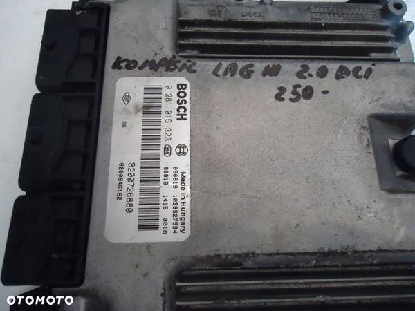 KOMPUTER SILNIKA RENAULT LAGUNA 2.0 DCI 0281015323 - 2