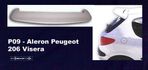 Aileron / Lip / Spoiler Traseiro em fibra para Peugeot 206 Visera C/2anos De Garantia - 12